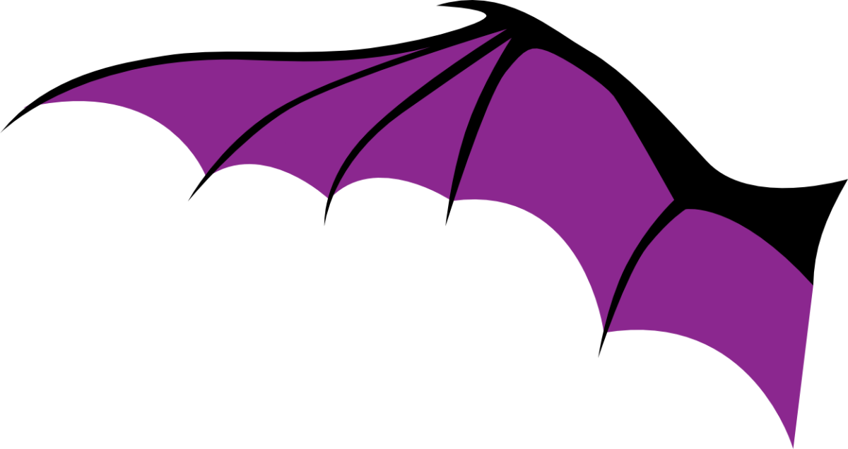 Rechter Flügel eines Drachen