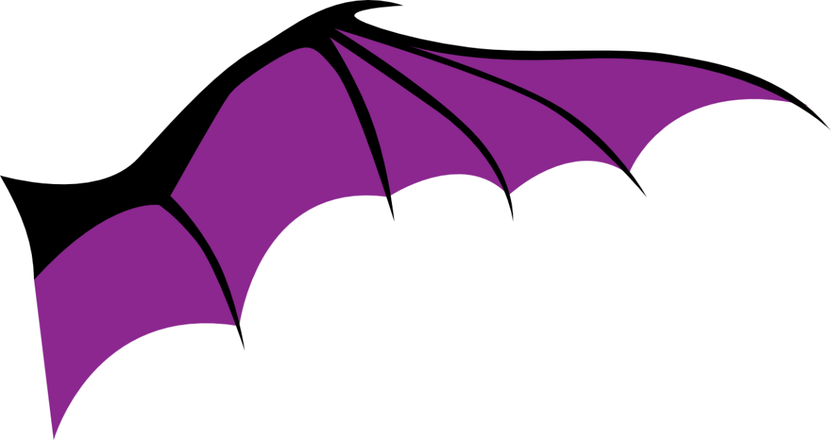 Linker Flügel eines Drachen